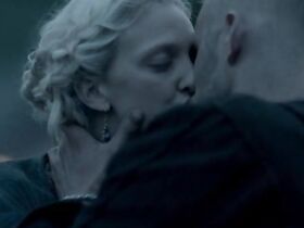 Джорджия Хёрст секси – Викинги s03e06 (2015) #2