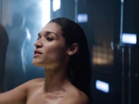 Ким Энгельбрехт голая – Доминион s01e01 (2014) #1