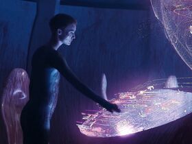 Аманда Коллин голая – Воспитанные волками s01e01 (2020) #39