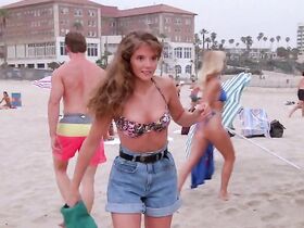 А.Дж. Ленджер секси – Спасатели Малибу s02e09 (1991) #1