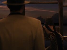 Зои Салдана секси – Закон ночи (2016) #7