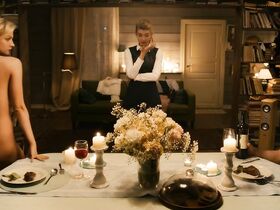 Полина Максимова голая, Анастасия Уколова секси – Семь ужинов (2019)