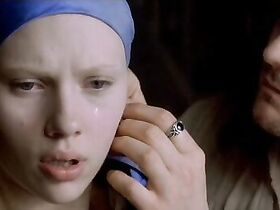 Скарлетт Йоханссон секси – Девушка с жемчужной серёжкой (2003) #1