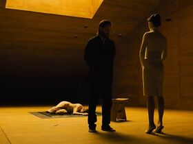 Салли Хармсен голая – Бегущий по лезвию 2049 (2017) #1
