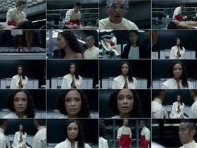 Тандиве Ньютон голая – Мир Дикого Запада s01e07 (2016) #2