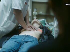 Луиз Бургуэн голая – Гиппократ s01e04, e07 (2018) #5