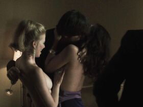 Кати Шарп голая, Фрэнсис Ив голая – Винил s01e09 (2016)