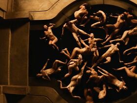 Йетиде Бадаки голая – Американские боги s01e08 (2017) #3