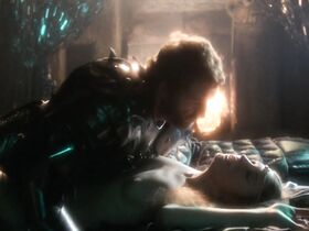 Шери Лунги голая, Кэтрин Бурмен голая, Хелен Миррен голая – Экскалибур (1981)