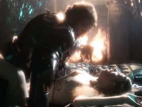 Шери Лунги голая, Кэтрин Бурмен голая, Хелен Миррен голая – Экскалибур (1981) #2