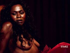 Йетиде Бадаки голая – Американские боги s01e02 (2017) #1