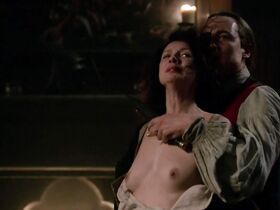 Катрина Балф голая – Чужестранка s01e09 (2015)