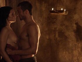 Катрина Ло голая – Спартак s01e13 (2010)